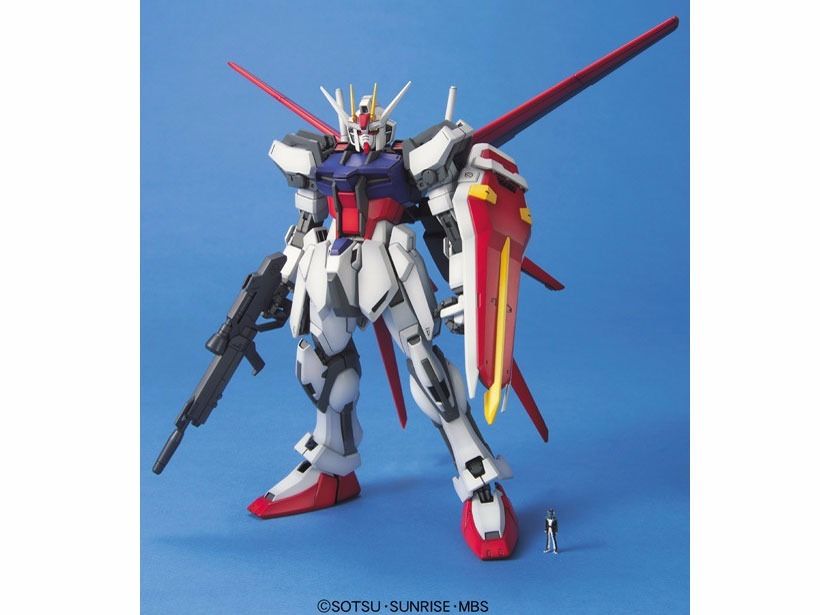 BANDAI MG 1/100 GAT-X105 AILE STRIKE GUNDAM Plastic Model Kit Gundam SEED NEW_2