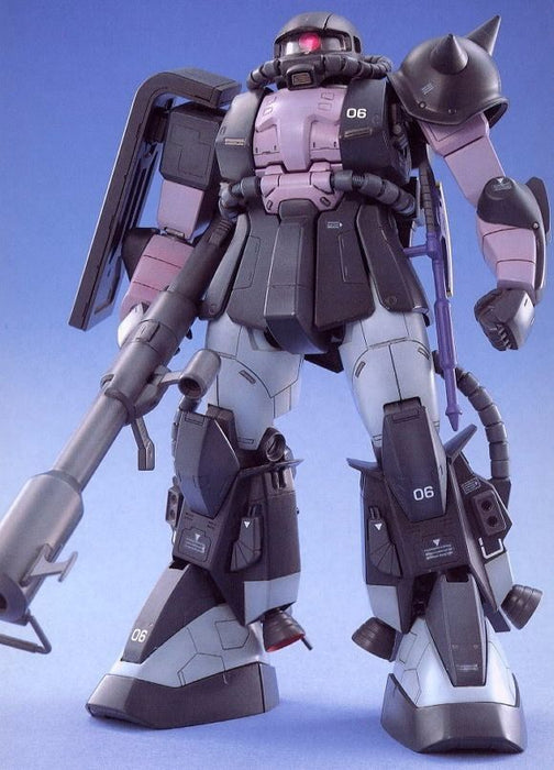 BANDAI MG 1/100 MS-06R-1A ZAKU II BLACK TRI-STARS CUSTOM Model Kit Gundam NEW_2