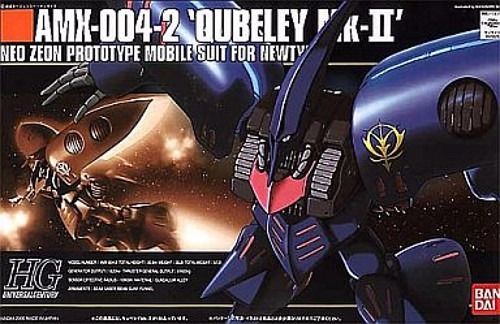 BANDAI HGUC 1/144 AMX-004-2 QUBELEY Mk-II Plastic Model Kit Gundam ZZ from Japan_1
