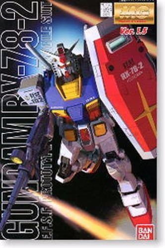 BANDAI MG RX-78-2 GUNDAM Ver 1.5 Plastic Model Kit Mobile Suit Gundam NEW Japan_1