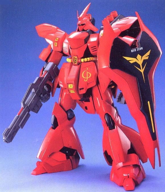 BANDAI MG 1/100 MSN-04 SAZABI Plastic Model Kit Gundam Char's Counter Attack NEW_2