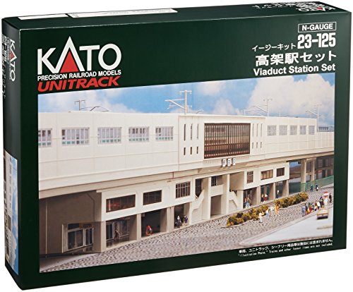 KATO Elevated station set 23-125 N gauge Railway model supplies NEW from Japan_1