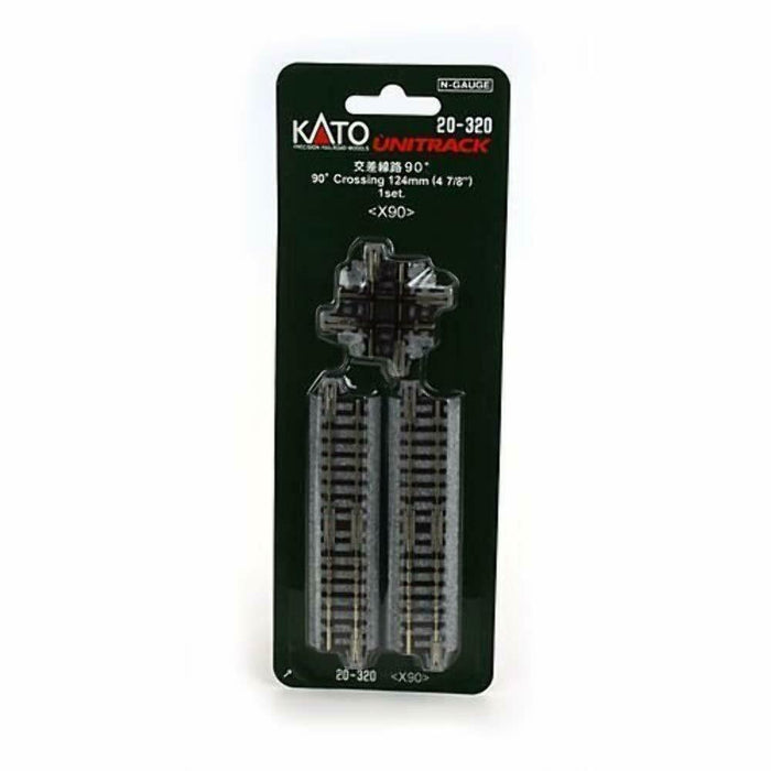 KATO N gauge cross the line 90 degrees 20-320 model railroad supplies NEW_1