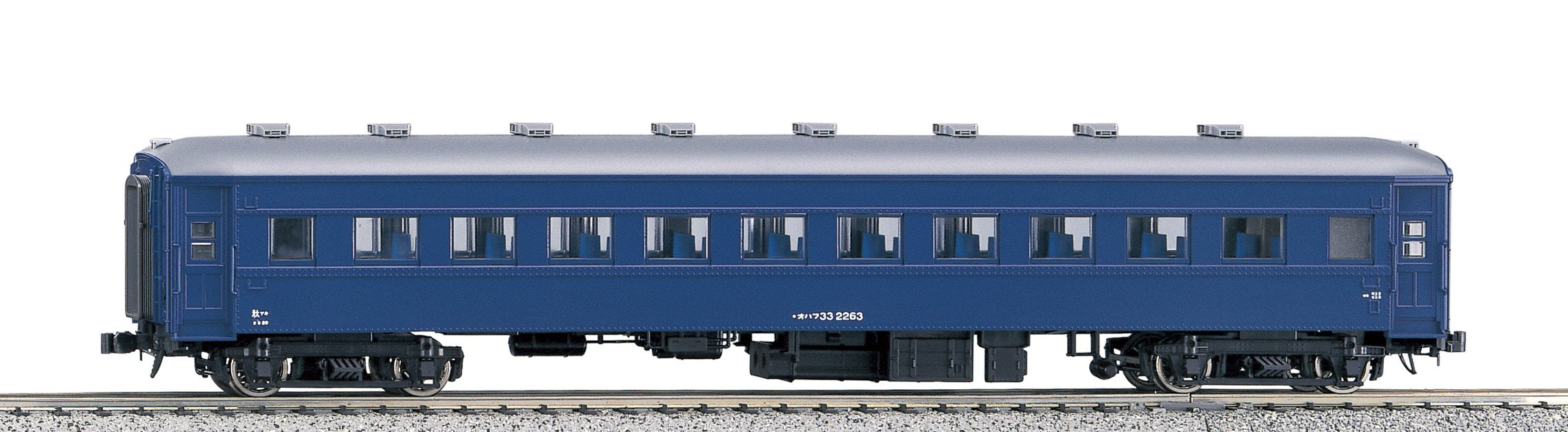Kato HO gauge 1-513 Ohafu 33 Blue Passenger Car Model Railroad Supplies NEW_1