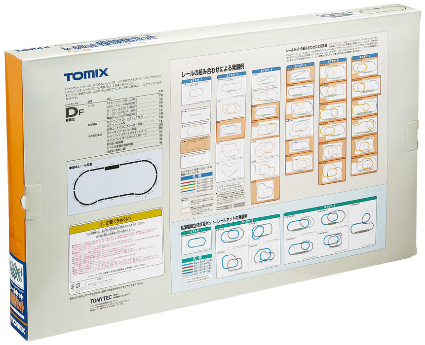 TOMIX N Scale rail set double track set D pattern 910640 railroad model Supplies_2