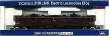 Tomix N Scale J.N.R. Electric Locomotive Type EF58 (Brown, Small Front Window)_1