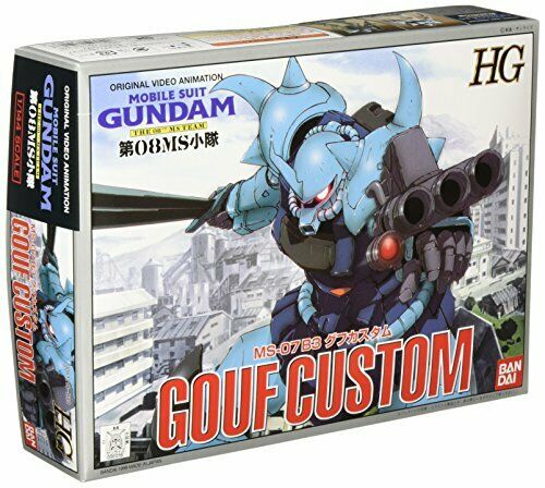 BANDAI HG 1/144 MS-07B3 Gouf Custom Gundam Plastic Model Kit NEW from Japan_1
