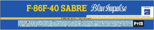 Hasegawa PT15 F-86F-40 Sabre Blue Impulse 1/48 Scale kit HAPT15 NEW from Japan_7
