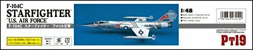 Hasegawa 1/48 the United States Air Force F-104C Starfighter Plastic Model PT19_4