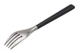 Yanagi Sori Made in Japan Salad fork 16.8cm #2250 18-8 Stainless Steel Black NEW_3
