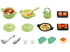 EPOCH 59301 Sylvanian Families furniture Cooking Set Kitchen Goods KA-410 NEW_1