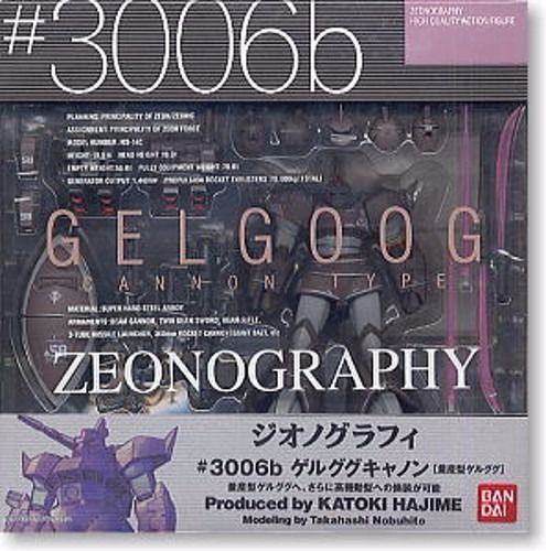 ZEONOGRAPHY #3006b MS-14A/14B/14C GELGOOG CANNON Action Figure BANDAI from Japan_4