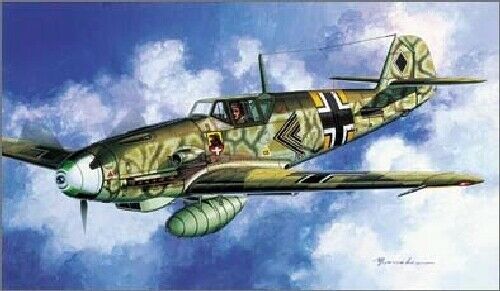 FINE MOLDS Messerschmitt Bf 109 F-2 Camouflage 1/72 Military Series NEW_1