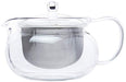 Hario Green Tea Chacha Kyusu Maru Tea Pot 700ml Clear NEW from Japan_1