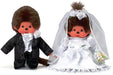 Monchhichi Wedding Couple Deluxe Box Set Plush Doll Box Height 27cm NEW_1