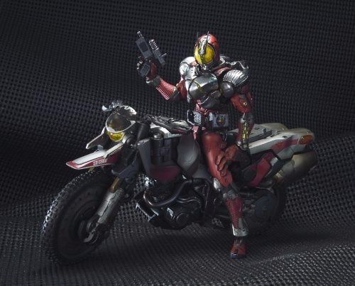S.I.C. Vol. 29 Masked Kamen Rider 555 FAIZ BLASTER FORM & AUTO VAJIN BANDAI_2