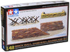 TAMIYA 1/48 Brick Wall, Sand Bag & Barricade Model Kit NEW from Japan_1