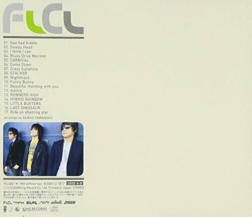 FLCL Original Sound Track No.03 the pillows King Record NEW from Japan_2
