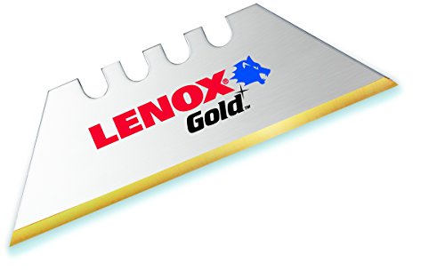 LENOX Gold Titanium Coating Replacement Blade 20350-GOLD5C 5pcs for 20353-SSRK1_1