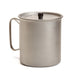 Vargo Titanium Ti-lite Mug 750T-401 9.7x10.4cm Silver Outdoor Gear with Lid, Bag_1