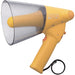TOA ER-1106W Compact Drip Proof Megaphone 6W With Whistle Tone Battery Powered_1