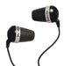 KOSS Canal type inner ear headphones The Plug Black faux leather w/ ear cushion_2