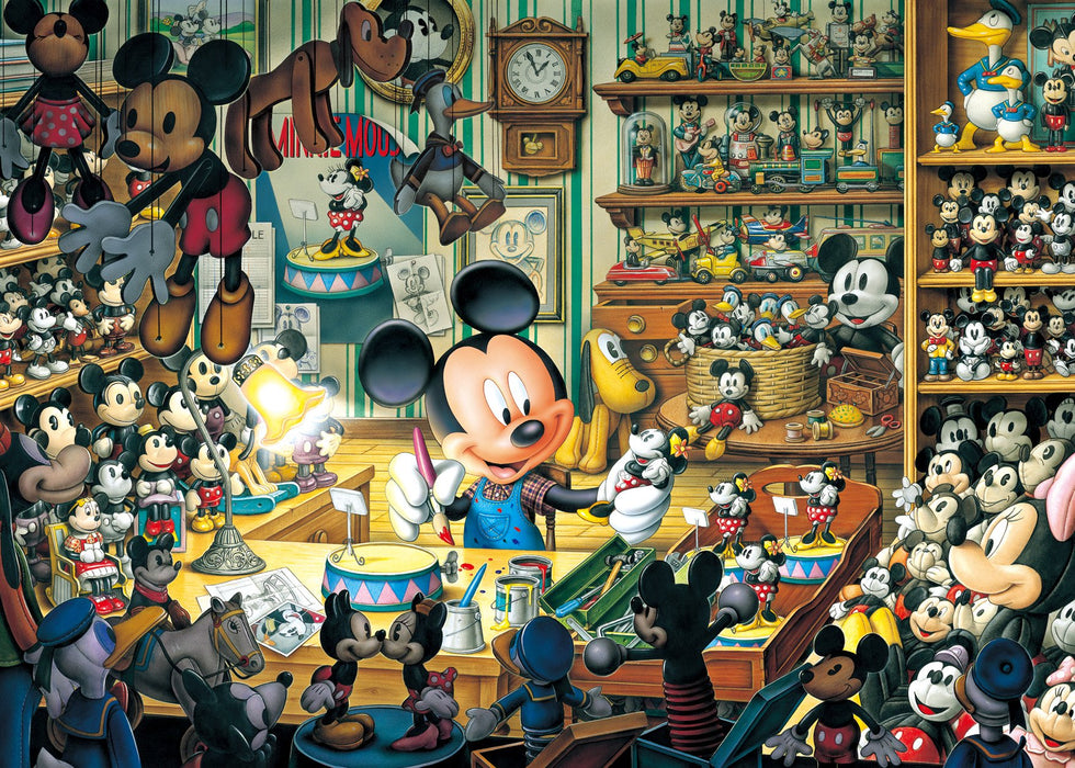 Tenyo Jigsaw Puzzle D-500-354 Disney Mickey Mouse 500 Pieces Glow in the Dark_1