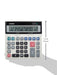 Casio DS-120TW 12 digits Calculator Desk Type solar & battery NEW from Japan_4