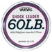MORRIS VARIVAS Shock Leader Nylon 50m #18 60lb Fishing Line ‎21055 Blackbass NEW_3