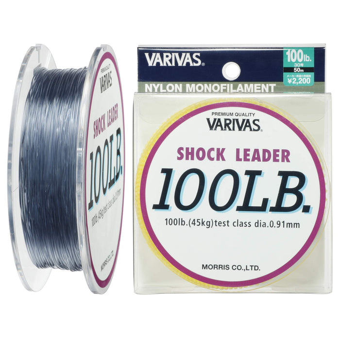 MORRIS VARIVAS Shock Leader Nylon 50m #30 100lb Fishing Line ‎21049 Blackbass_1