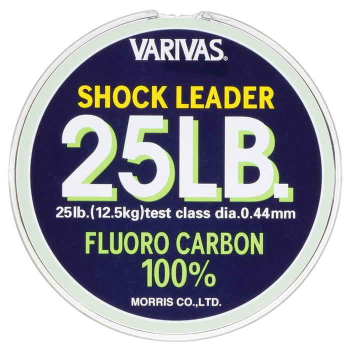 MORRIS VARIVAS Shock Leader Fluorocarbon Line 30m #7 25lb Fishing Line ‎21084_3