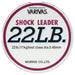 MORRIS VARIVAS Shock Leader Nylon 50m #6 22lb Fishing Line ‎21062 Blackbass NEW_3
