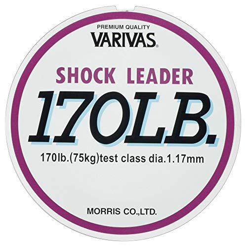 VARIVAS Shock Leader Nylon Line 50m 170lb Mist gray for Seabass NEW from Japan_3