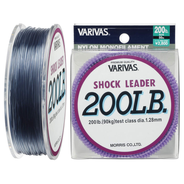 MORRIS VARIVAS Shock Leader Nylon 50m #60 200lb Fishing Line ‎21065 Seabass NEW_1