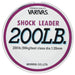 MORRIS VARIVAS Shock Leader Nylon 50m #60 200lb Fishing Line ‎21065 Seabass NEW_3