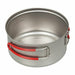 EVERNEW ECA252R Titanium Ultra Light Cooker 2 RED NEW from Japan_2