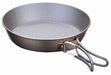 EVERNEW ECA442 Ti Non-Stick Frying Pan 18cm Titanium from Japan_1