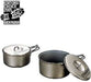 EVERNEW ECA412 Titanium cooker set M ceramic NEW from Japan_1
