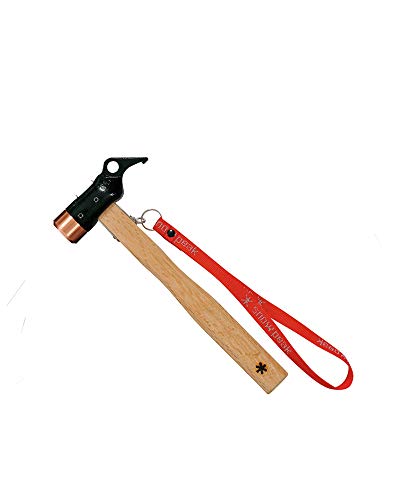 Snow Peak Peg Hammer Pro. Copper Head Wood Handle ‎N-001 12.1 x 3.2 x 29.2 cm_1
