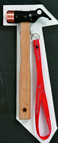 Snow Peak Peg Hammer Pro. Copper Head Wood Handle ‎N-001 12.1 x 3.2 x 29.2 cm_2