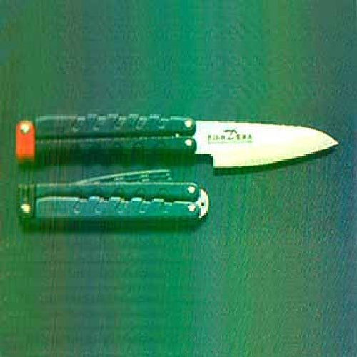 Knife made in Japan DAIWA Fishing DEBA Stainless Carbon steel braid 84mm NEW_1
