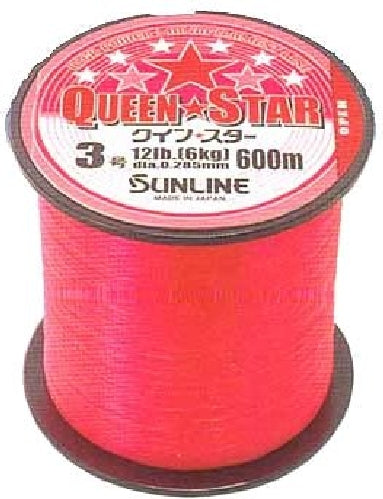 SUNLINE Queen Star Nylon Line 600m #7 30lb Pink Saltwater Fishing Line NEW_1