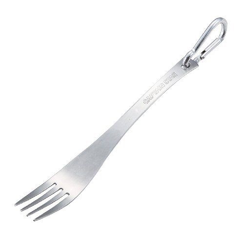 CAPTAIN STAG M-5516 Line Stainless Steel Fork Outdoor Goods Made in Japan NEW_1