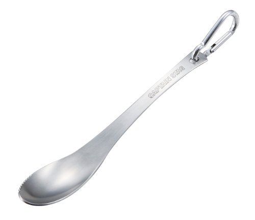 CAPTAIN STAG M-5517 Line Stainless Steel Spoon Outdoor Goods NEW from Japan_1