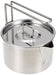CAPTAIN STAG M-7726 Stainless Steel Camping Kettle Cooker 900ml Outdoor NEW_1