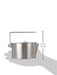 CAPTAIN STAG M-7726 Stainless Steel Camping Kettle Cooker 900ml Outdoor NEW_4