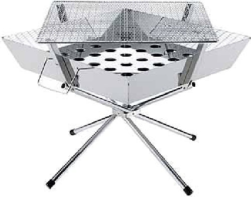 Uniflame fire Grill 683040 (43 x 43 x 33 cm) 2.7kg Iron / Chrome plating NEW_1