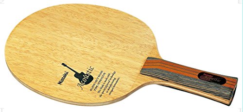 NITTAKU Acoustic Table Tennis Blade (FL) Shake hand For attack 5 plywood NEW_1