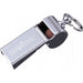 molten metal whistle WN Chrome Plate Brass Unisex Adult with Neck Strap Rope NEW_1