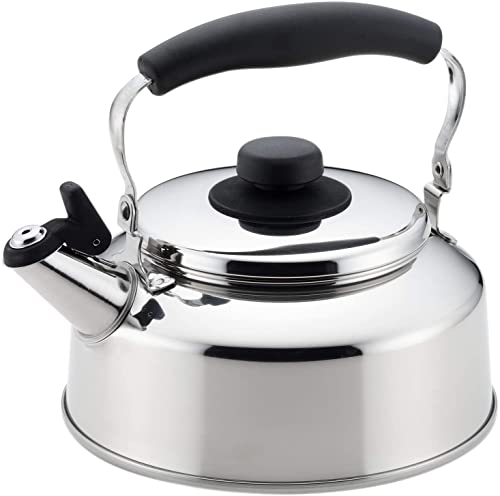 Yoshikawa Flute Kettle Silver 2.6L IH200V Compatible SH8417 NEW from Japan_4